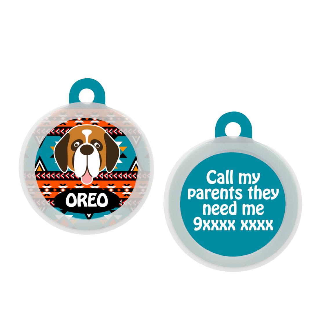 Saint Bernard - Collar & Tag