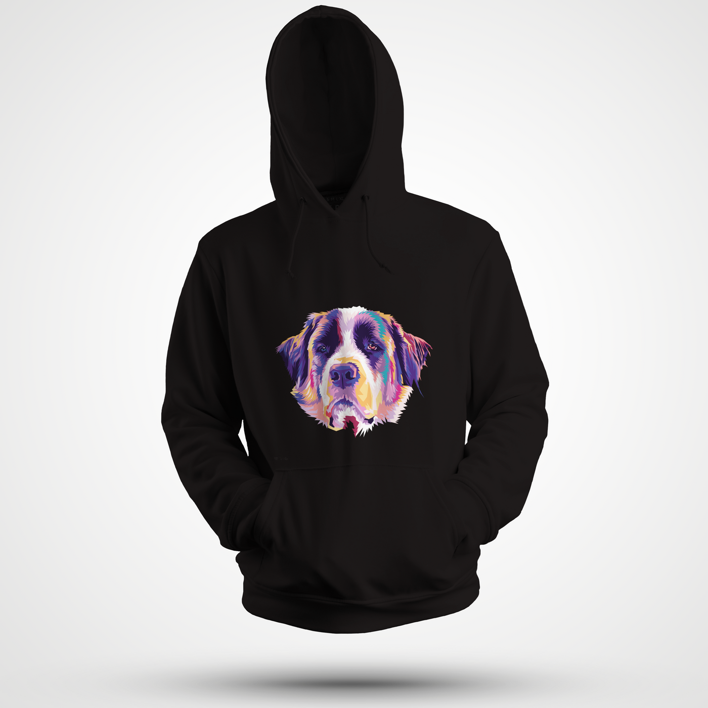 Saint Bernard Art Hoodie
