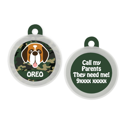 Saint Bernard - Collar & Tag