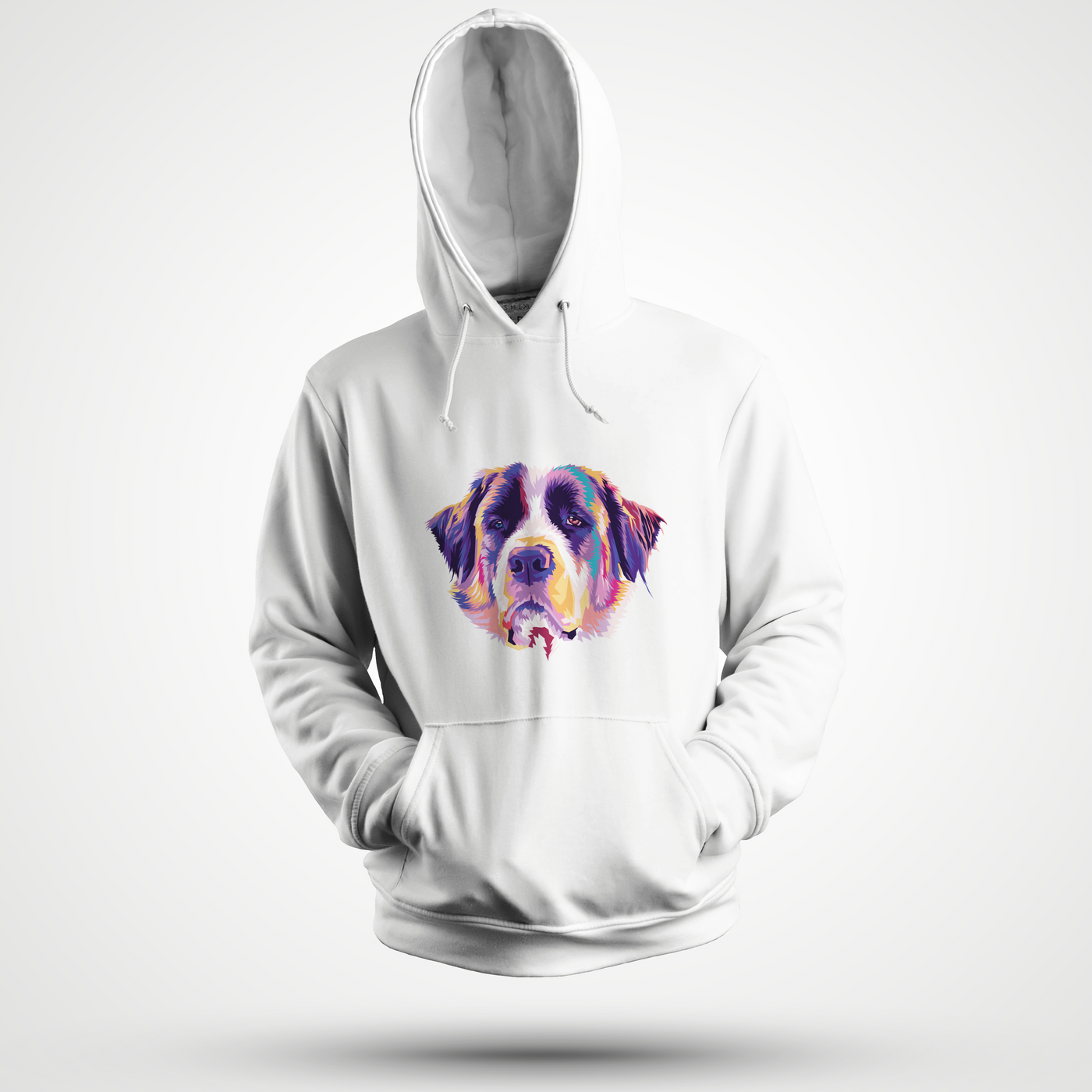 Saint Bernard Art Hoodie