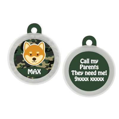 Shiba  - Collar & Tag