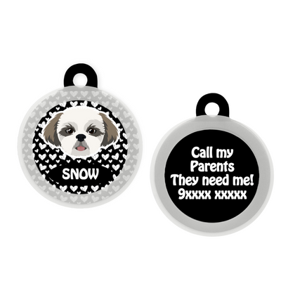 Shih Tzu  - Collar & Tag