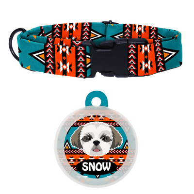 Shih Tzu  - Collar & Tag