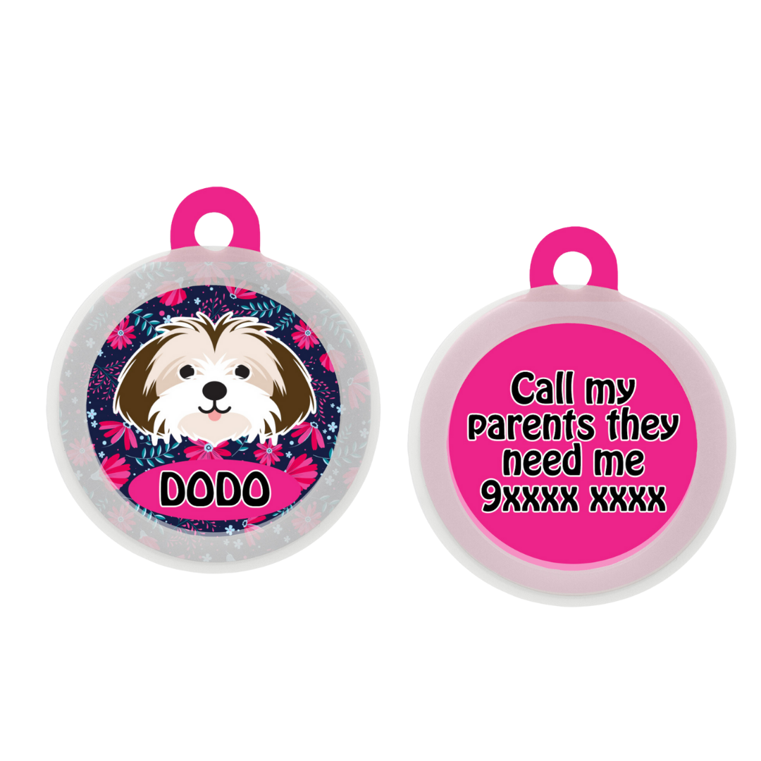 Shih Tzu (Flaticon) - Collar & Tag