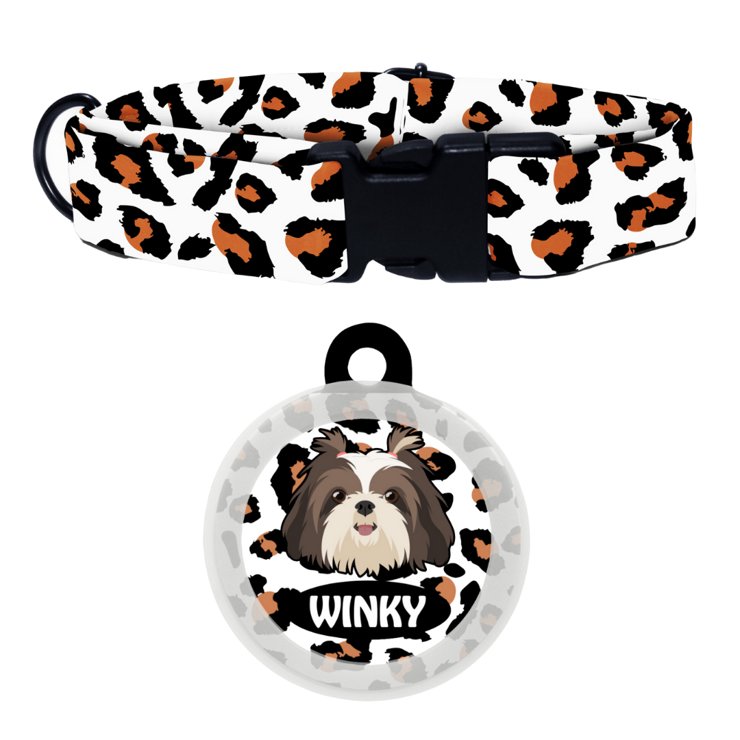 Shih Tzu (Long Hair) - Collar & Tag