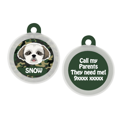 Shih Tzu  - Collar & Tag