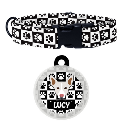 Indie white - Collar & Tag