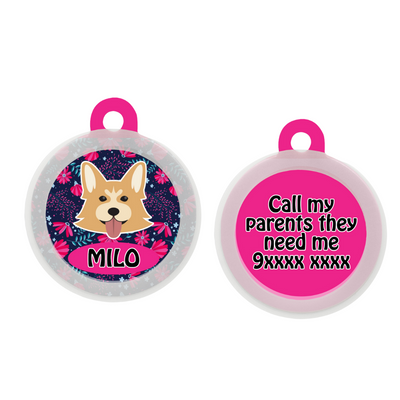 Welsh Corgi - Collar & Tag