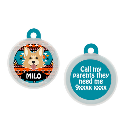 Welsh Corgi - Collar & Tag