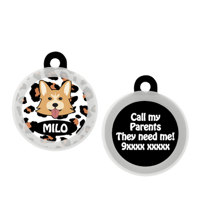 Welsh Corgi - Collar & Tag