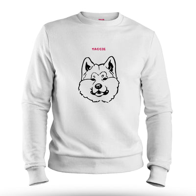 Akita Inu Silhouette Sweatshirt