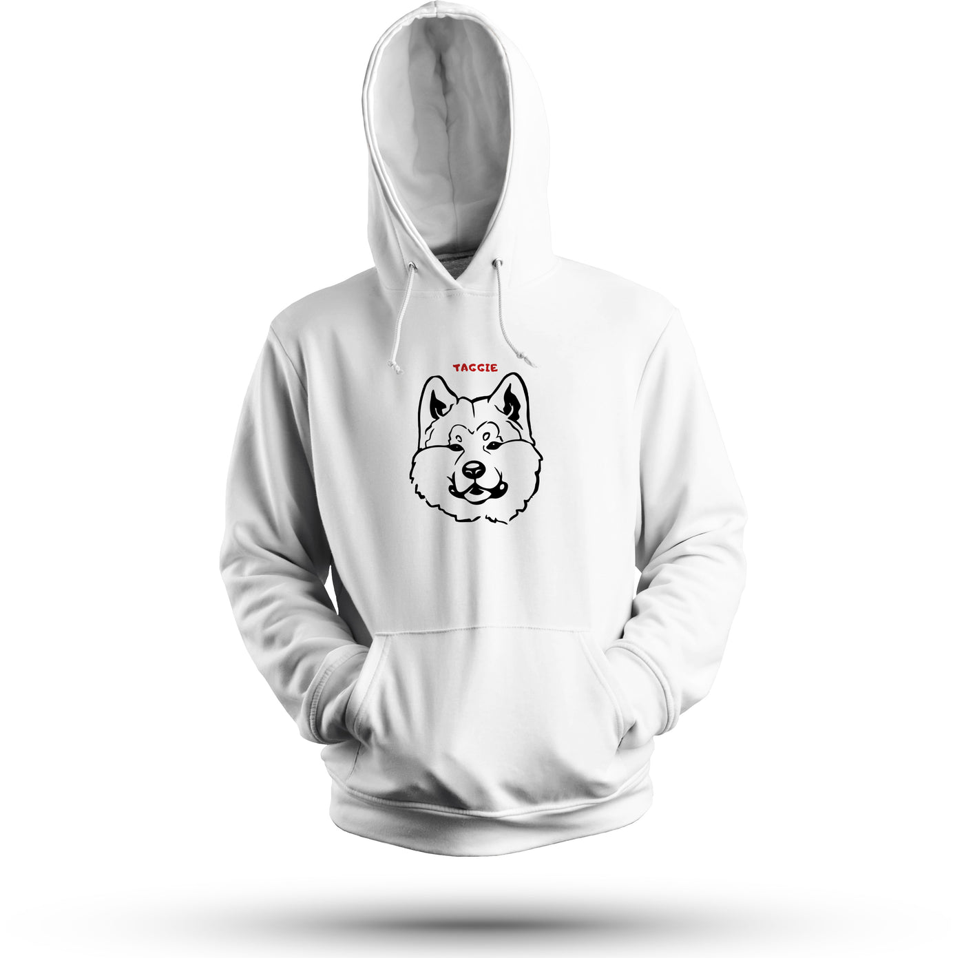 Akita Inu Silhouette Hoodie