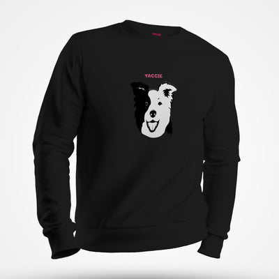 Border Collie Silhouette Sweatshirt