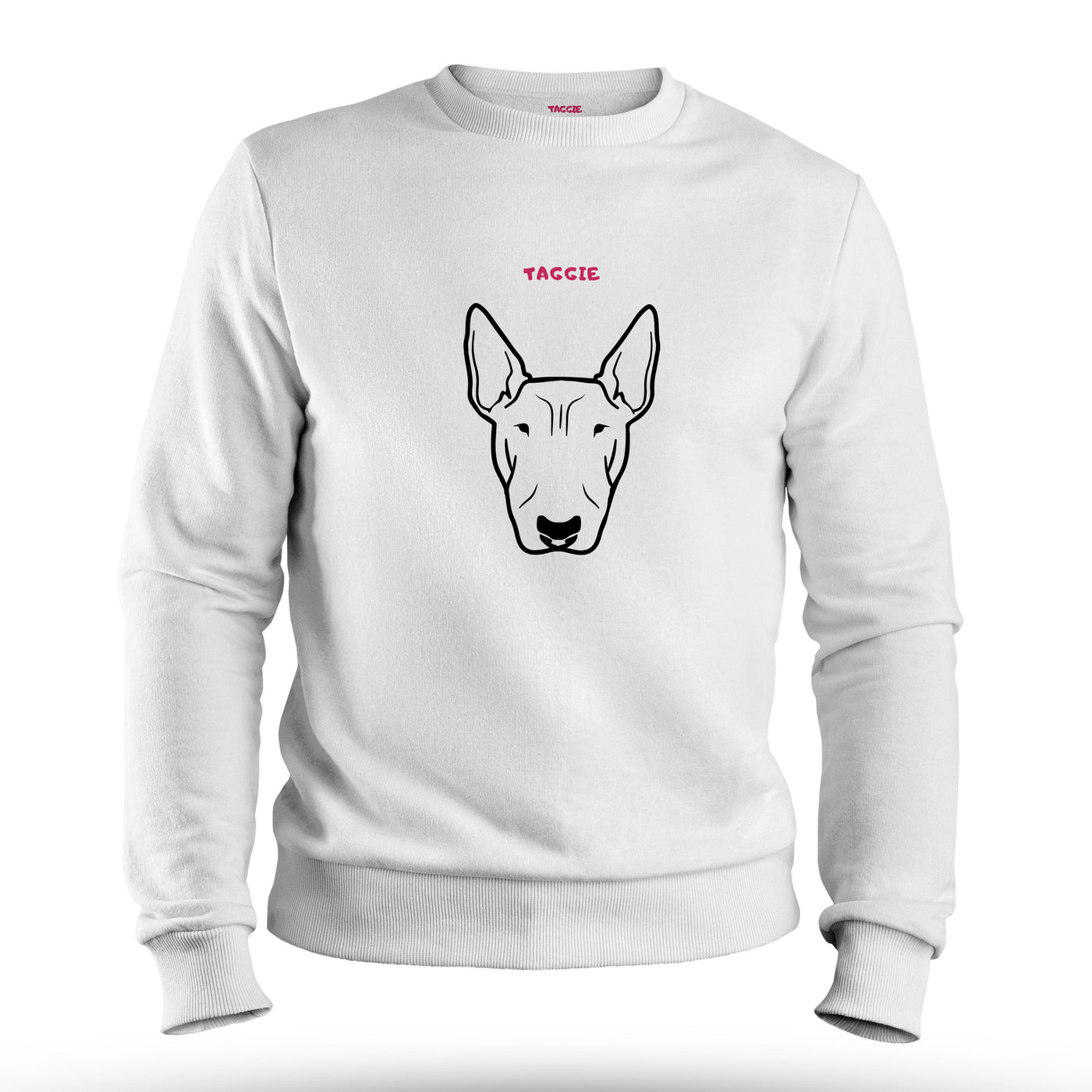 Bull Terrier Silhouette Sweatshirt
