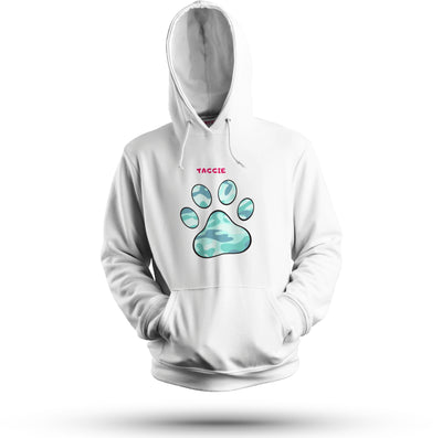 Paw Camouflage Blue Hoodie