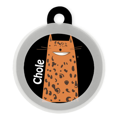 Cat Cartoon Black & Brown