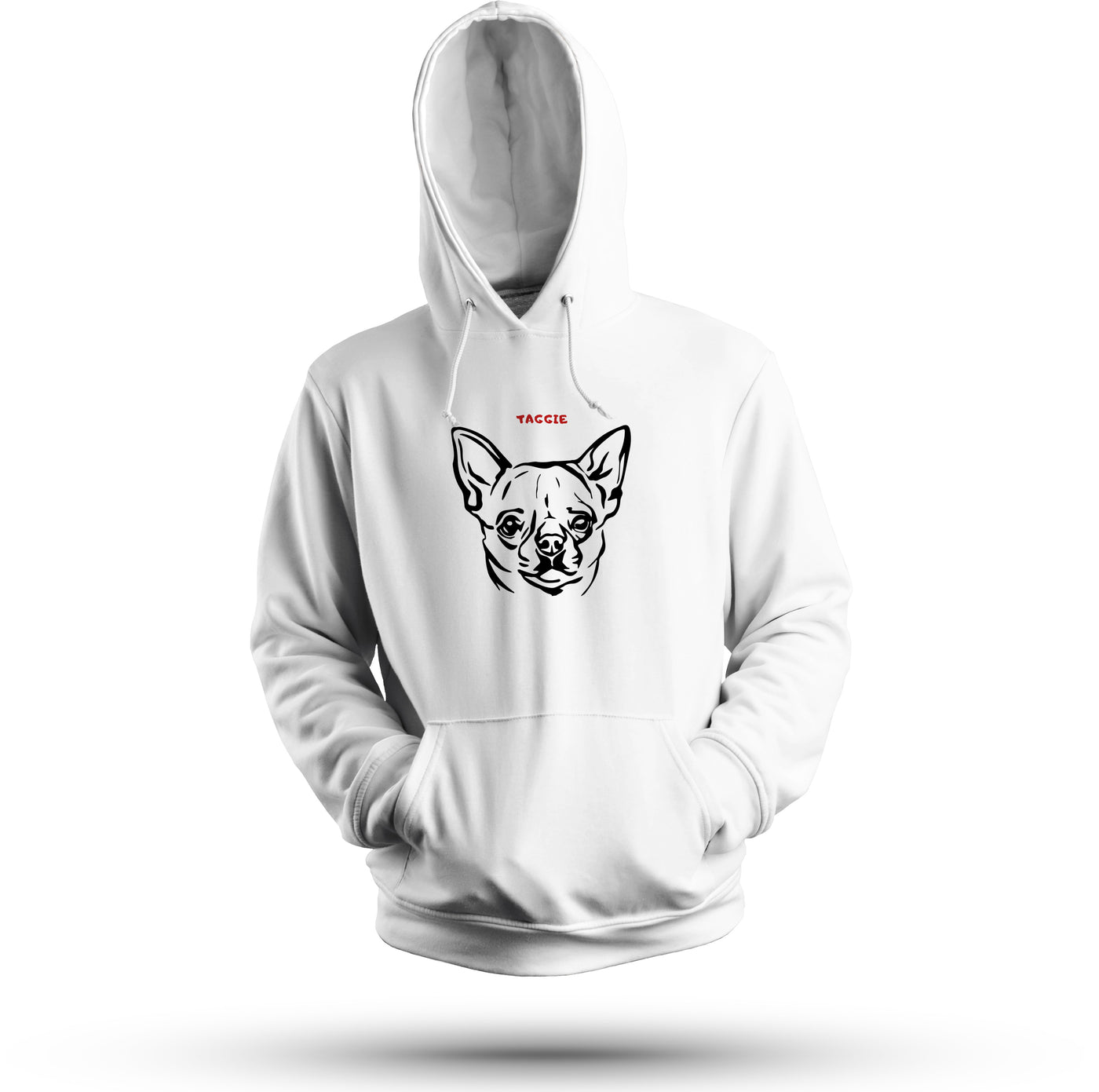 Chihuahua Silhouette Hoodie