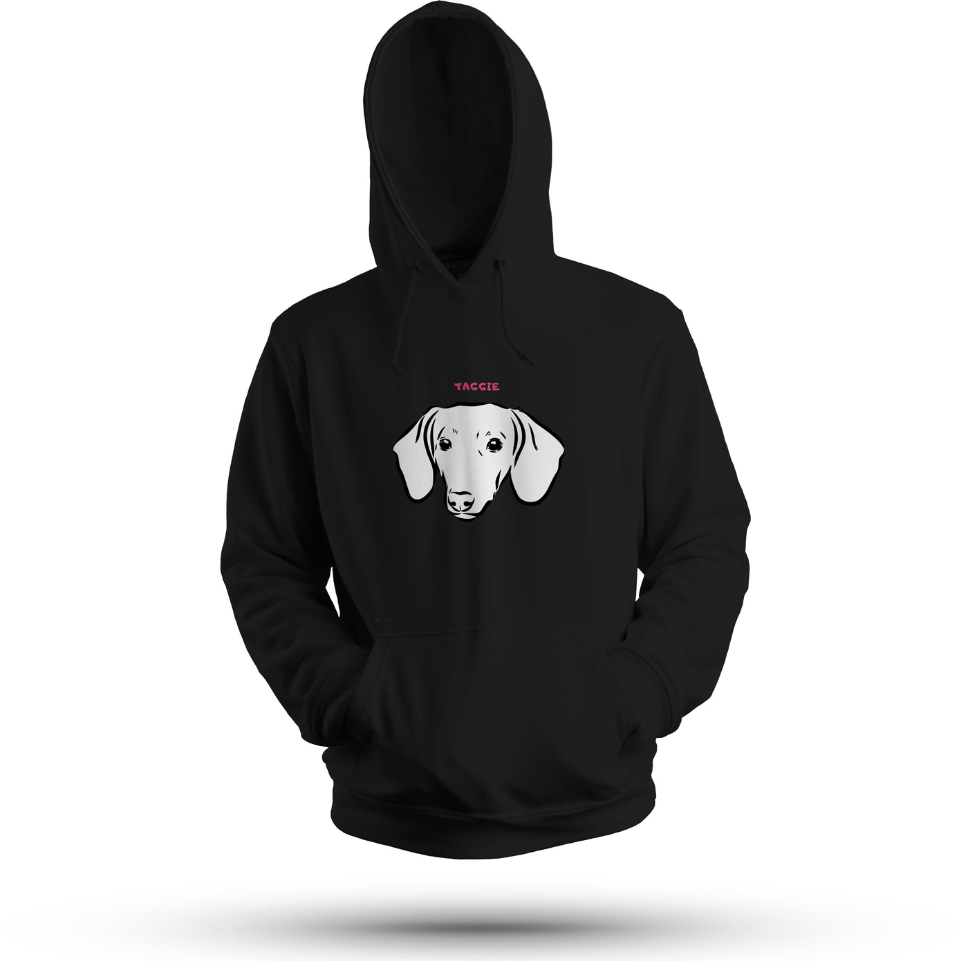 Dachshund Silhouette Hoodie