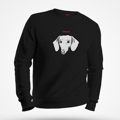 Dachshund Silhouette Sweatshirt