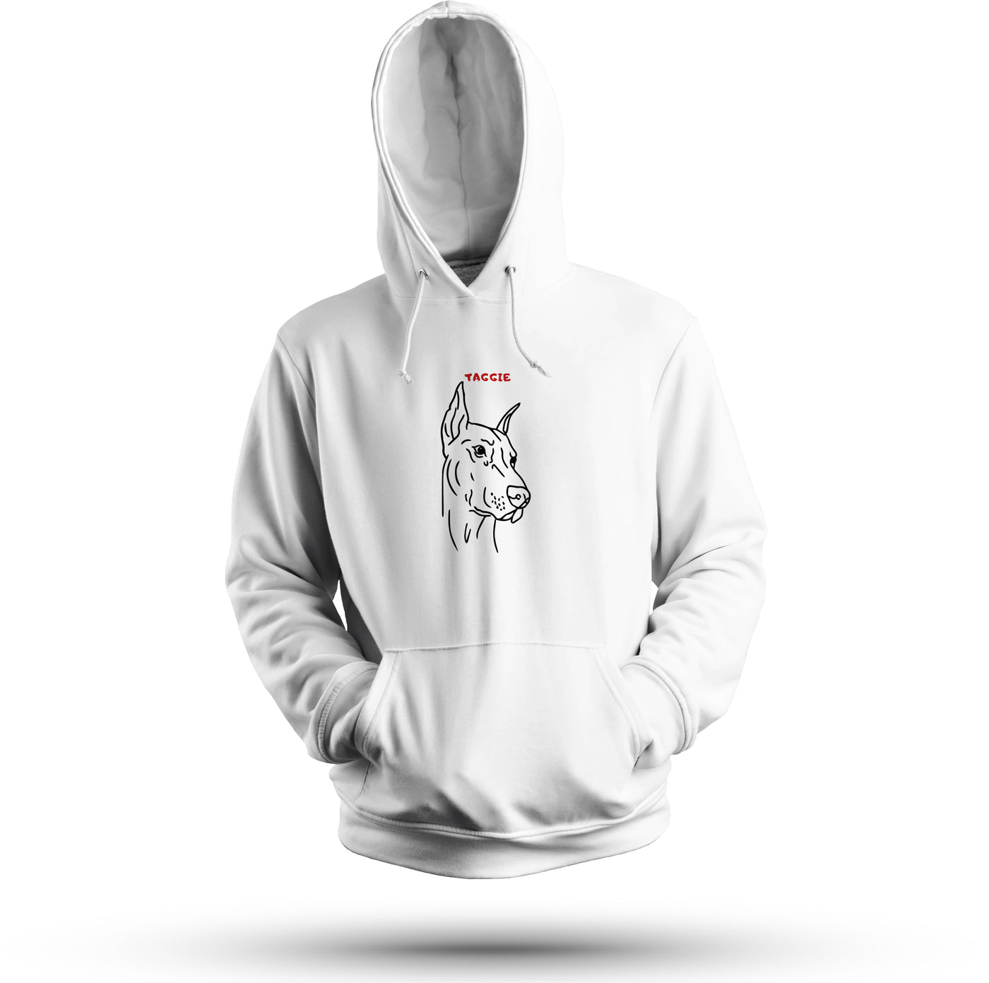 Dobermann Silhouette Hoodie