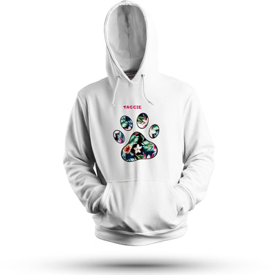Paw Floral Daisy Hoodie