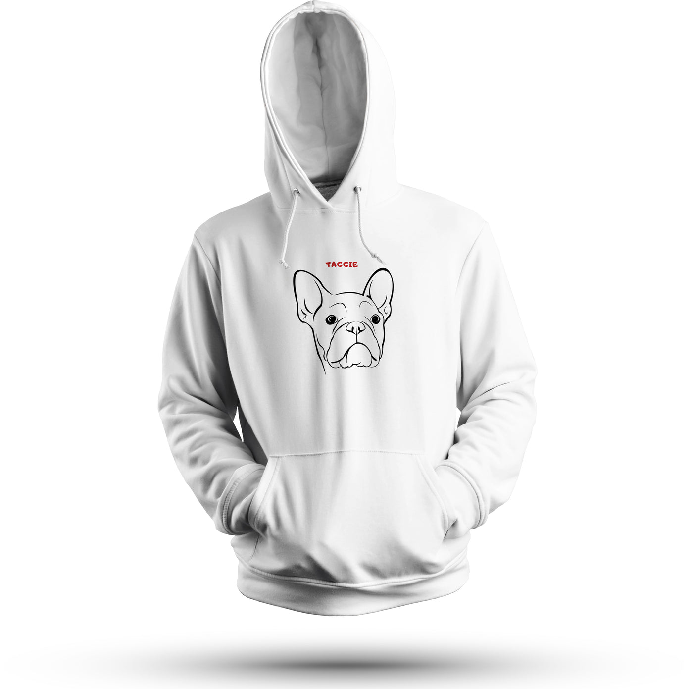 French Bulldog Silhouette Hoodie