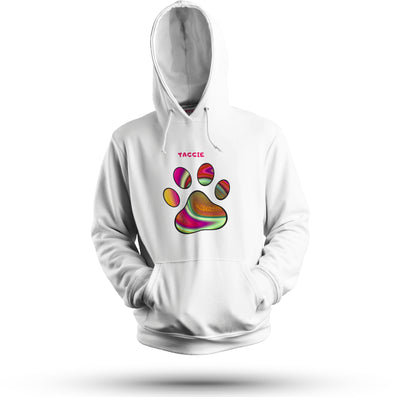 Paw Galaxy Neon Hoodie