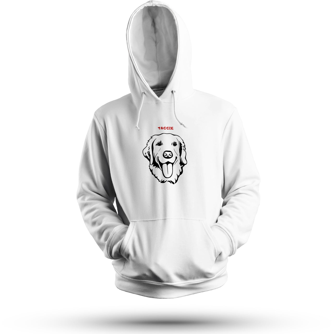 Golden Retriever Silhouette Hoodie