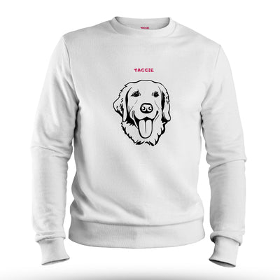 Golden Retriever Silhouette Sweatshirt