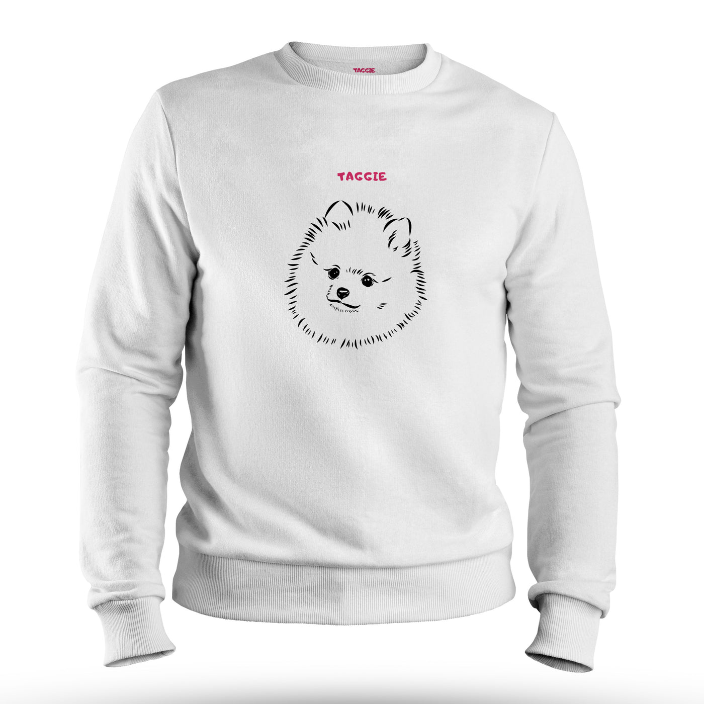 Pomeranian Silhouette Sweatshirt