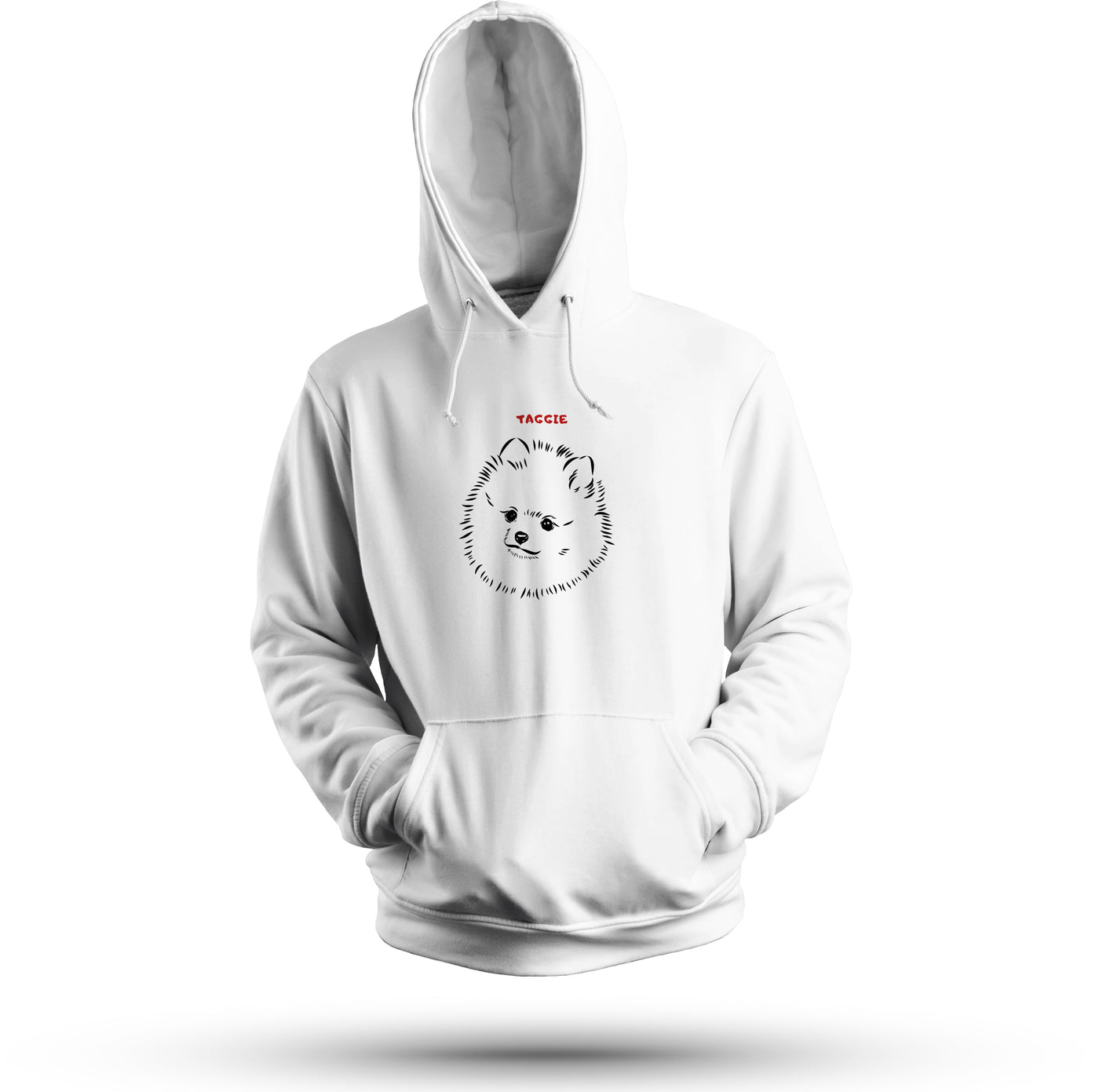Pomeranian Silhouette Hoodie