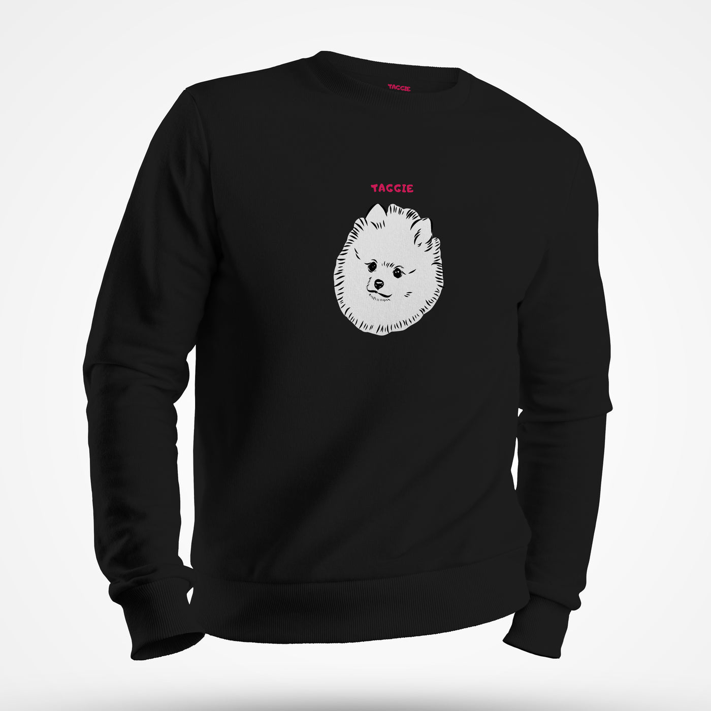 Pomeranian Silhouette Sweatshirt