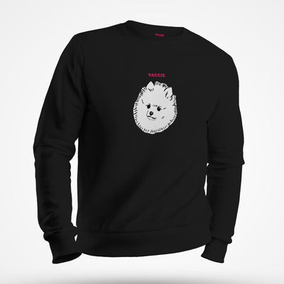 Pomeranian Silhouette Sweatshirt