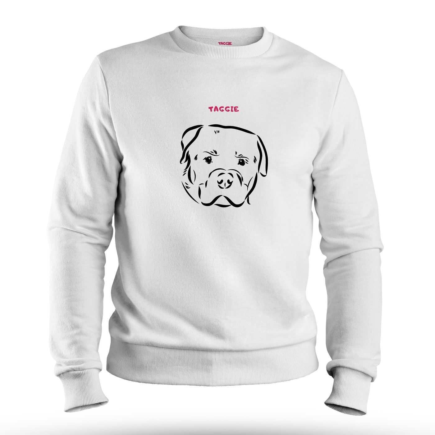 Rottweiler Silhouette Sweatshirt