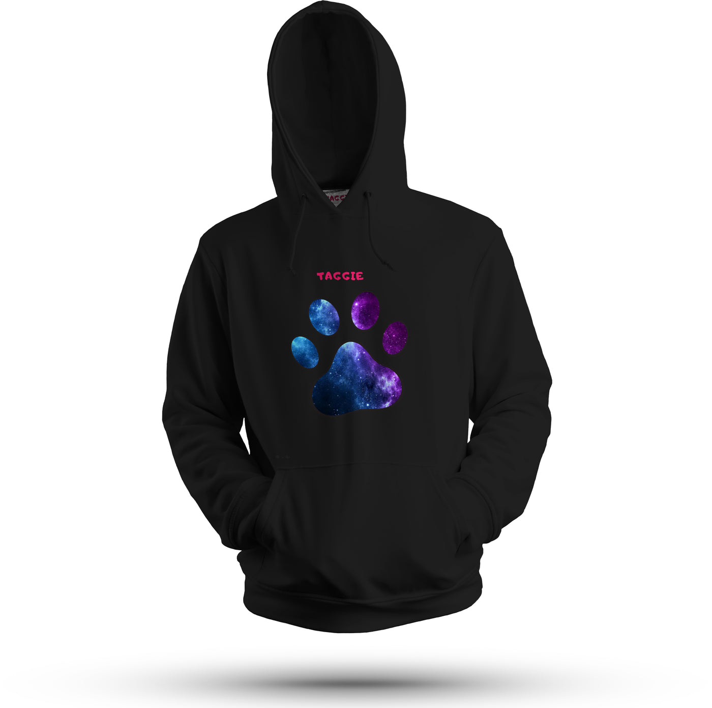 Paw Galaxy Blue Hoodie
