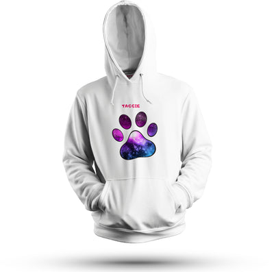 Paw Galaxy Pink Hoodie