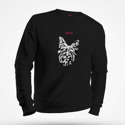 Yorkshire Terrier Silhouette Sweatshirt