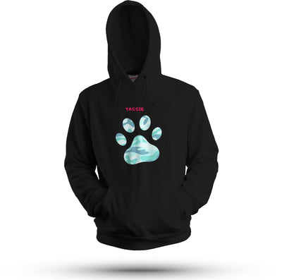 Paw Camouflage Blue Hoodie