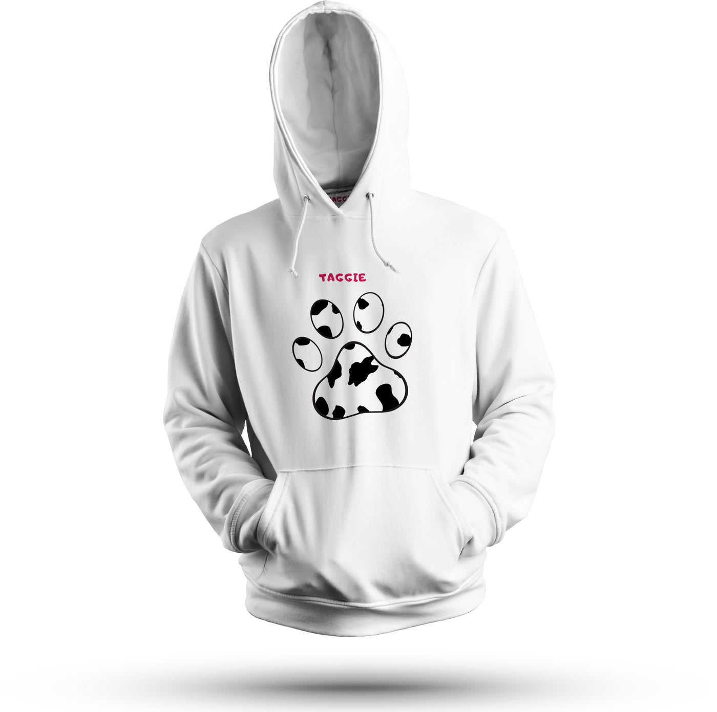 Paw Cow Print Hoodie
