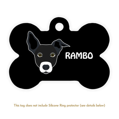 Indie Black Ears Half [B]