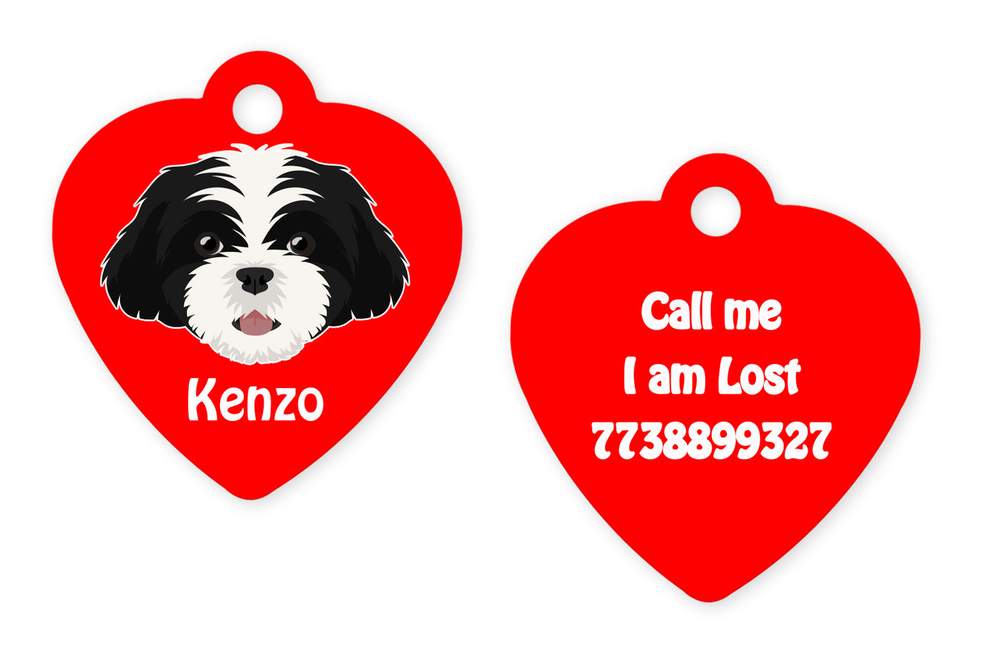 Shih Tzu (Black and White)